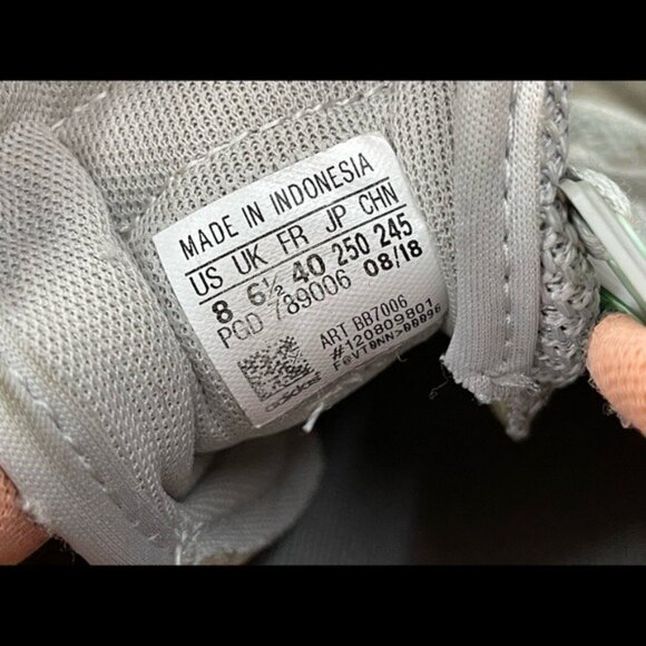 Adidas Womens Duramo 9 BB7006 Gray Running Shoes Sneakers Size 8 - Picture 14 of 14